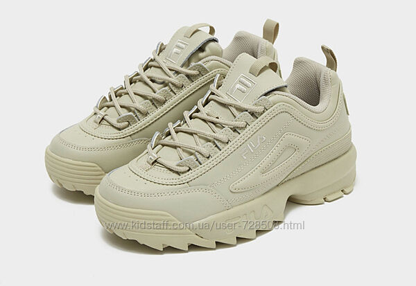 Fila. Оригинал. Кожанные кроссовки Fila disruptor pelicans.