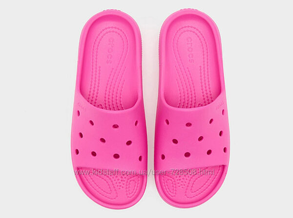 Crocs. Вьетнам. Шлепанцы флип флопы слайдеры Crocs classik slide juice.