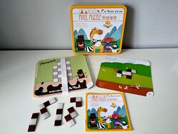 Магнитная головоломка пазл тетрис Pixel puzzle в металлической коробке.