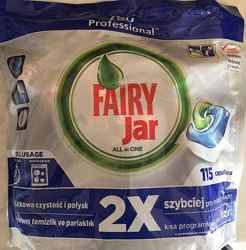 Таблетки Fairy Jar для посудомиючої машини 115 шт