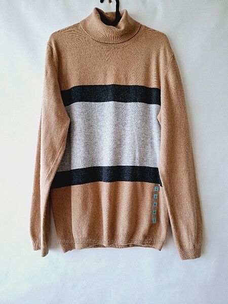 Свитер кашемир Topman Размер М, Бежевый