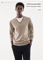 Джемпер мужской шелк кашемир Zara