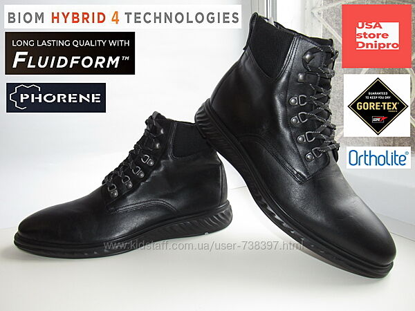 Ботинки мембранные Ecco Biom Hybrid 4 ST.1 Lite Gore-Tex разм. 47 31см