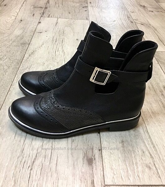 Распродажа ботинки женские натуральная кожа р-р 37.