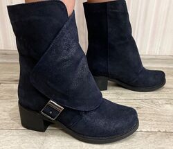 Распродажа стильные женские демисезонные сапоги нубук размер 37.