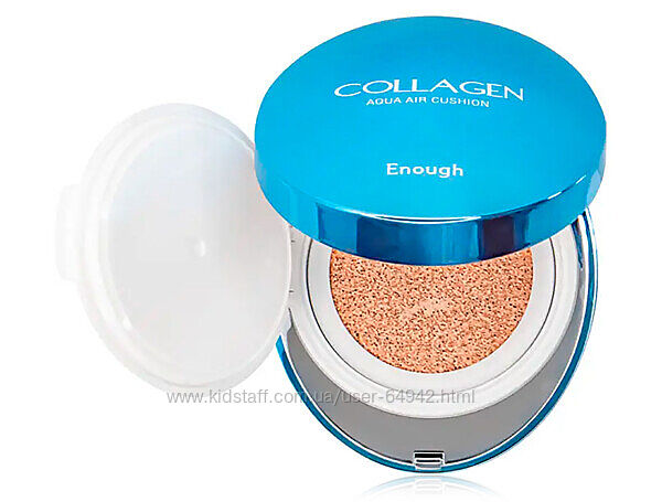 Легкий кушон з колагеном Enough Collagen Aqua Air Cushion SPF50 