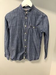Рубашка джинсовая H&M, рост 158