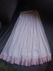 Юбка-сеточка нежная с-м