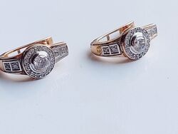 Золотые серьги 585пр. 