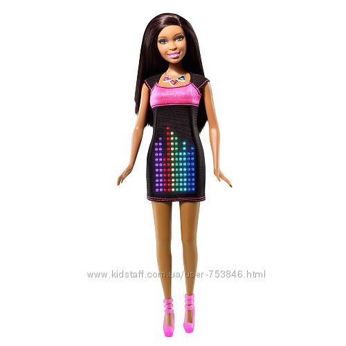 Кукла Барби в цифровом платье