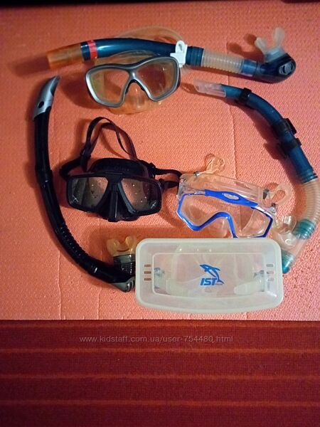 Маски с трубками