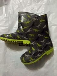 Чобітки гумові динозаврик