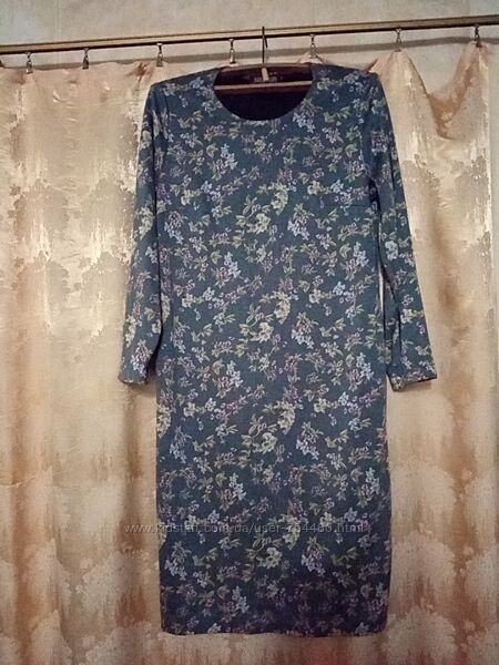 Плаття трикотажне тепле