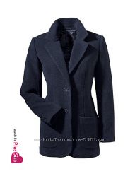 Новое черное пальто  lana virgin wool  Best Connections 2015 года 24 UK 