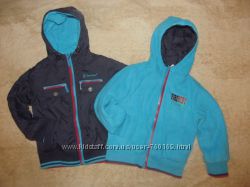 Шикарные двухсторонние утепленные куртки р. 98-104-110, Венгрия