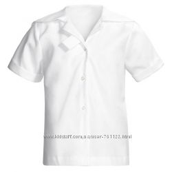 Новая белая блузка, рубашка Lands End размер 8 - S - ближе к M Оригинал