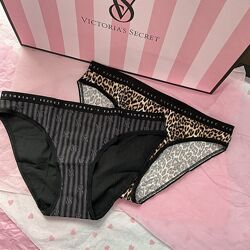 Дуже зручна модель бавовняних трусиків Victorias Secret у розмірах  S, М, L