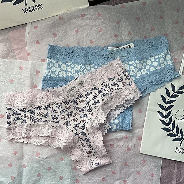 Популярні трусики Cheeky Victorias Secret  у розмірах XS, S, M, L