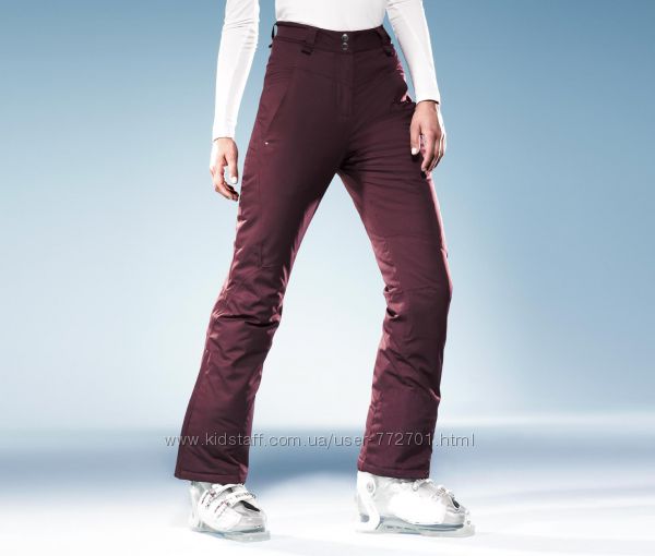 Теплые, лыжные штаны брюки Softshell Tchibo Thinsulate.  42 евро