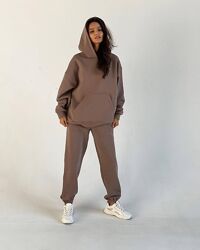 Теплий костюм тринитка на флісі S, M, L, XL