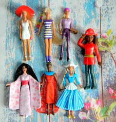 Лот винтажных мини барби Barbie McDonald&acutes Happy Meal
