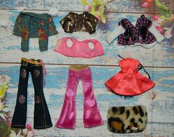 Лот одежды аутфит для кукол Bratz братц MGA 