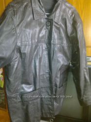 Куртка кожаная большая