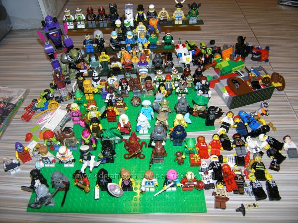 Лего Минифигурки Сити и Коллекционные