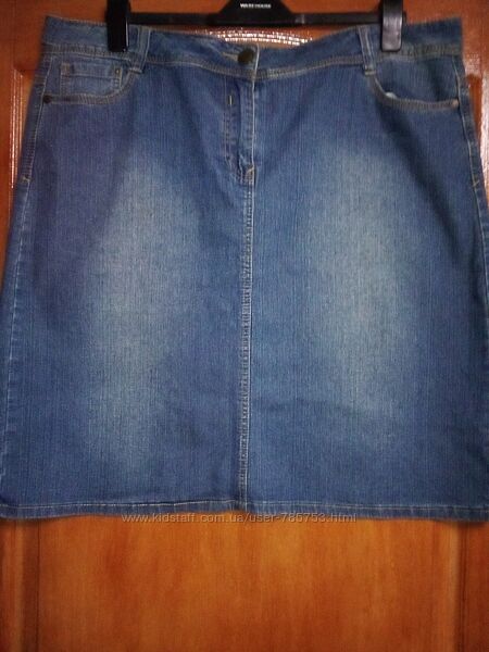 Саідниця, джинсова, великий розмір.