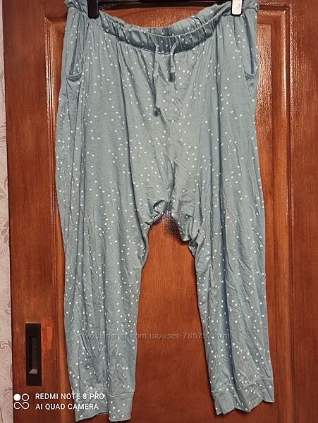 Штани піжамні, домашні, великий розмір.