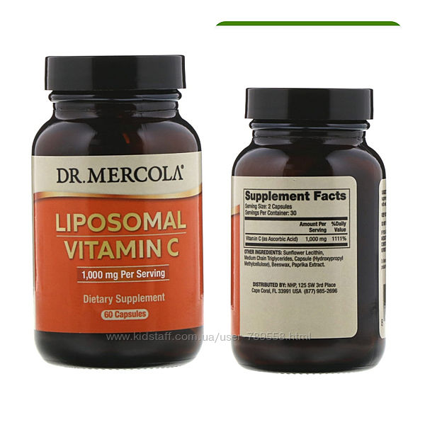 Липосомальный витамин С Dr. Mercola 