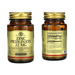 Цинк пиколинат 22 мг Solgar 