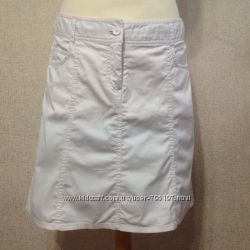 Юбка H&M нежно-розовая, р. М, хлопок