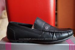 Мокасины, туфли для мальчика, новые, черные, размер 34