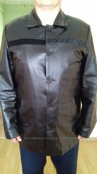 Кожаная куртка , XXL размера