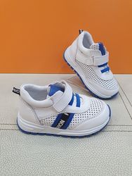 Кожаные кроссовки TopKids 22-25р 203-04