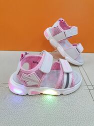 Босоножки TomM 21р LED-огни C-T9032-K