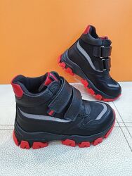 Кожаные демиботинки TopKids 26-29р 673-P