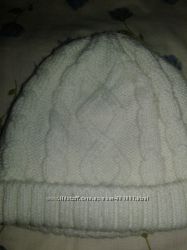 Шапка демисезонная на девочку 6-12мес
