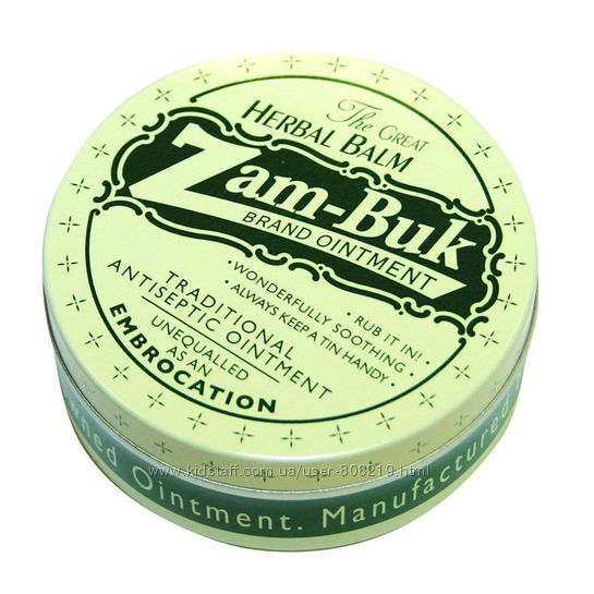 Англия Zam Buk Традиционная травяная мазь антисептик 20 гр.