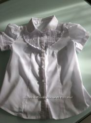 Школьные блузки с коротким рукавом