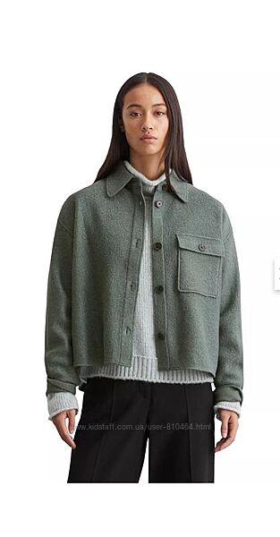 Верхня сорочка з суміші вовни, куртка marc o&acute polo relaxed fit overshirt 42