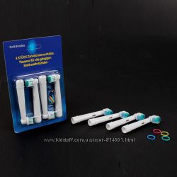 Насадка для электронной зубной щётки Braun, Oral-B 4шт.