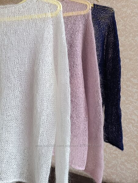 Паутинка из супер кидмохера и беби альпака