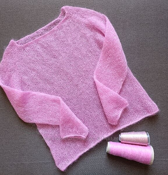 Паутинка из супер кидмохера и люрекса