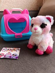 Котенок с переноской Pets Alive и корзина овощей Ikea