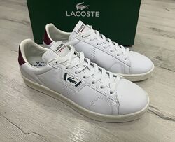 Кросівки Lacoste Masters T-Clip р. 45 Кроссовки Шкіра Нові Оригінал