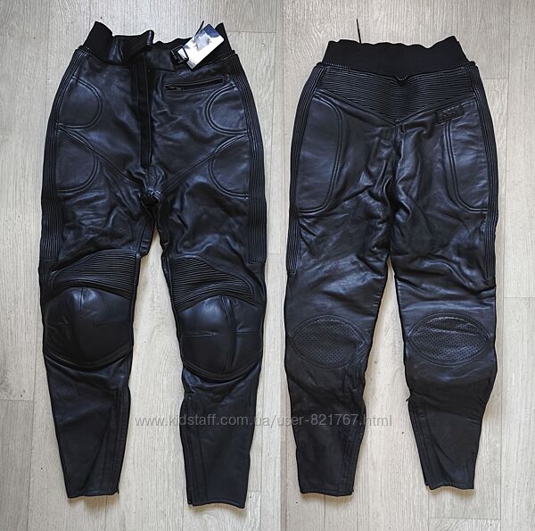 IXS Alpinestars мотоштани шкіра байкерські захист