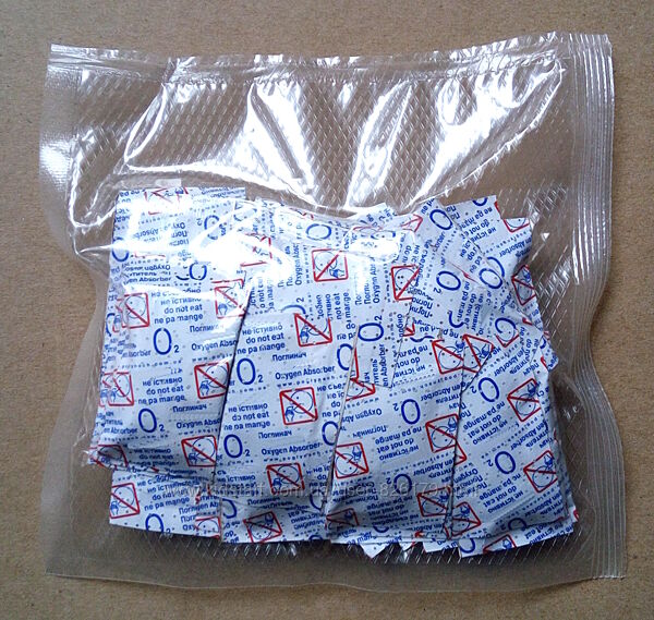 Поглинач кисню для зберігання продуктів