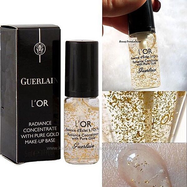 Ориг. основа для макияжа с натуральным золотом Guerlain L&acuteor Radiance